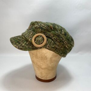 Scala Pronto Camouflage Knit Cap Hat Short Brim Fleece Lined Hip Hop Streetwear